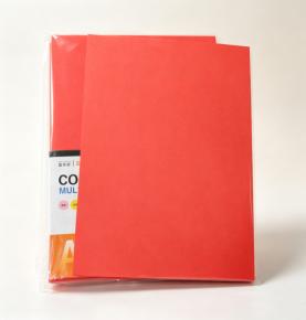 A4 70gsm Bright Red Copy Paper, 500 Sheets/Pack