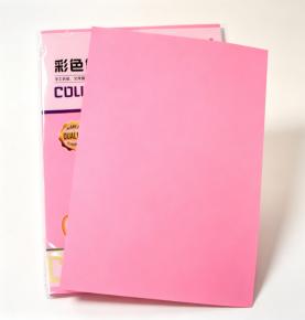 A4 70gsm Fluorescent Rose Red Copy Paper, 500 Sheets/Pack