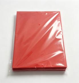 A4 180gsm Bright Red Self‑Adhesive Label Paper, 50 Sheets/Pack