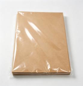 A4 Kraft Self‑Adhesive Paper, 100 Sheets/Pack