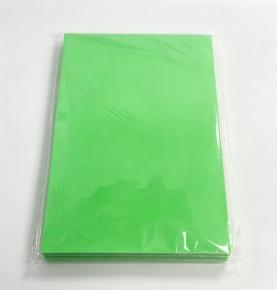 A4 180gsm Fluorescent Green Self‑Adhesive Sticker Paper, 50 Sheets/Pack