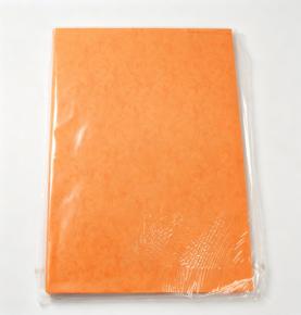 Multi‑Size 180gsm Orange Phoenix Tail Grain Binding Cover Paper