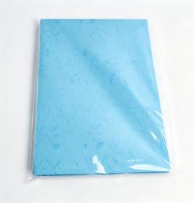 Multi‑Size 180gsm Lake Blue Flat Skin Grain Binding Cover Paper