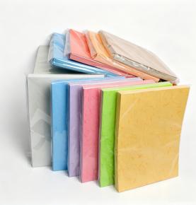 Multi‑Size 180gsm Mixed‑Color Flat Skin Grain Binding Cover Paper